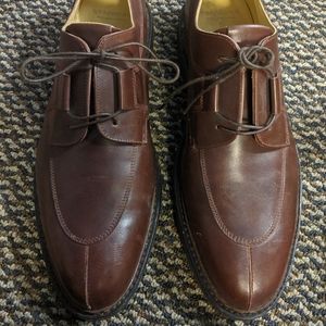 Men's Heschung Brown Leather Oxford Dress Shoes 11